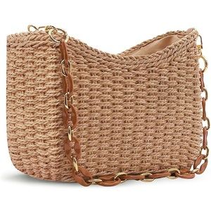 Straw Shoulder Bag